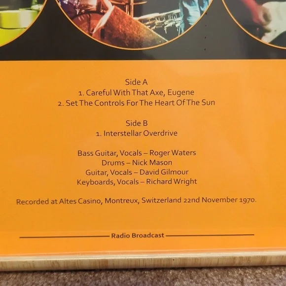 Pink Floyd - Another Night In Montreux Vol 3 Vinyl Record - Picture 3 of 3